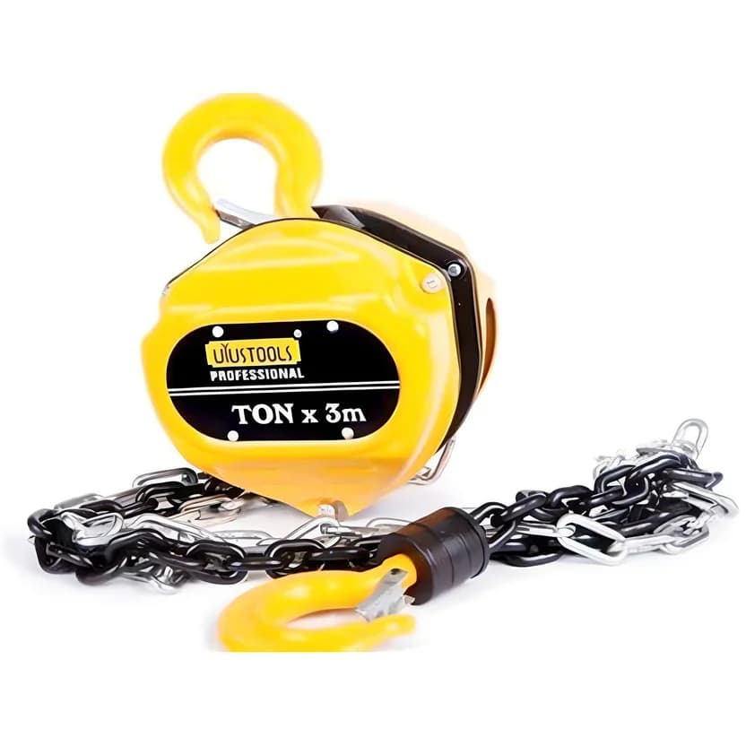 Diferencial de Cadena Profesional Uyustools - 1 Tonelada (3 Metros)